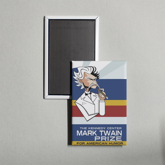 Mark Twain Prize TV Show Fridge Magnet