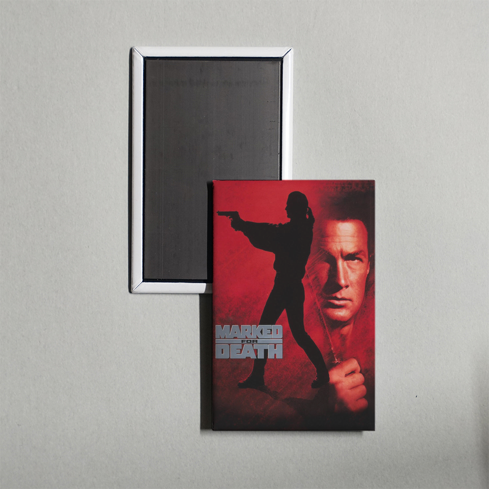 Marked for Death Mini Movie Fridge Magnet
