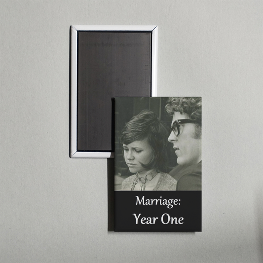 Marriage Year One Mini Movie Fridge Magnet