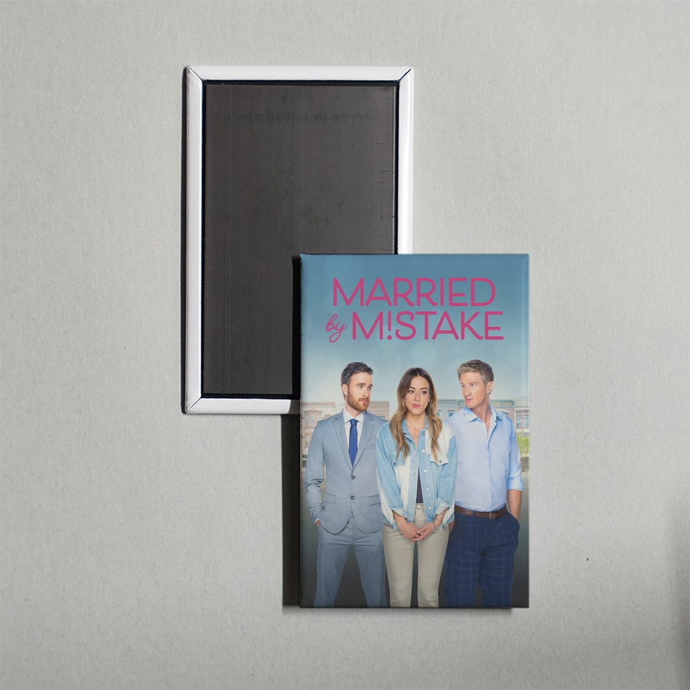 Married by Mistake Mini Movie Fridge Magnet