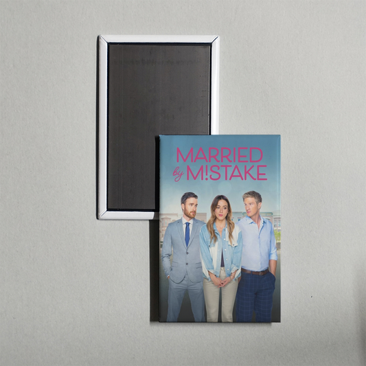 Married by Mistake Mini Movie Fridge Magnet