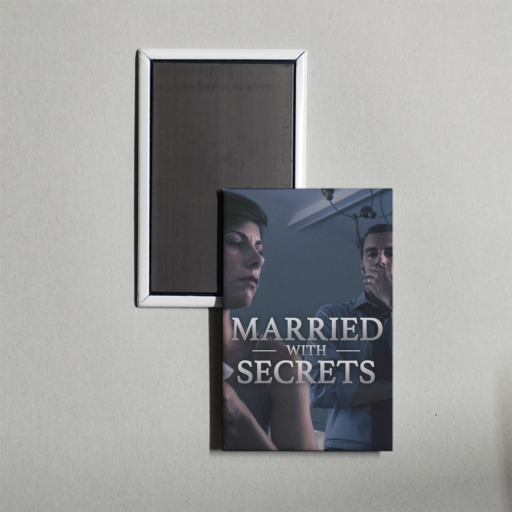 Married with Secrets TV Show Fridge Magnet