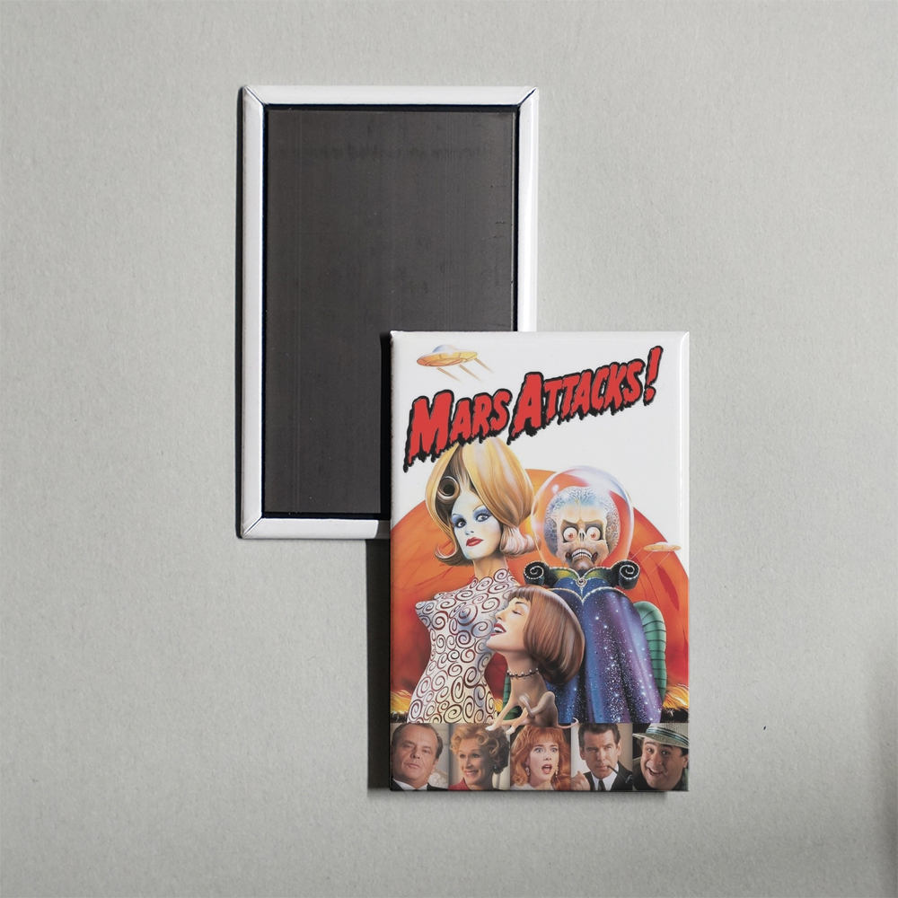 Mars Attacks! Mini Movie Fridge Magnet