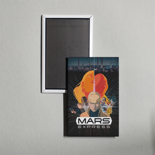 Mars Express Mini Movie Fridge Magnet