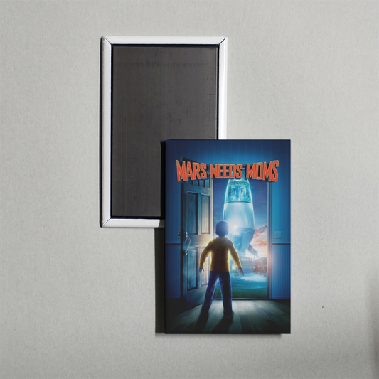Mars Needs Moms Mini Movie Fridge Magnet