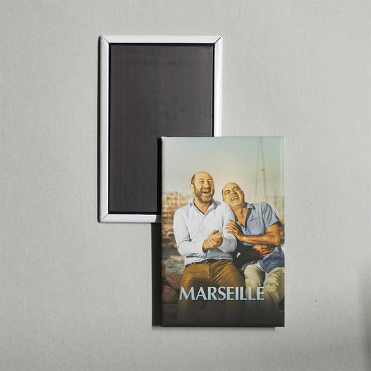 Marseille Mini Movie Fridge Magnet
