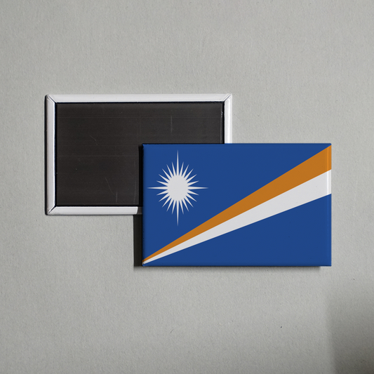 Marshall Islands Flag Fridge Magnet
