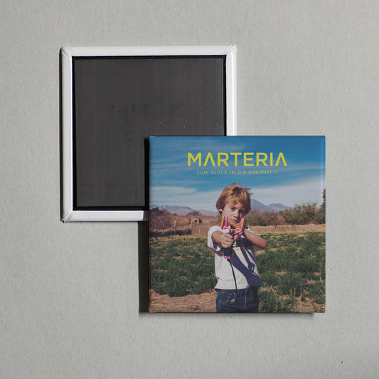 Marteria - Zum Glück in die Zukunft II Album Cover Fridge Magnet