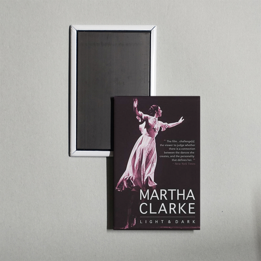 Martha Clarke Light & Dark A Dancerâ€™s Journal Mini Movie Fridge Magnet