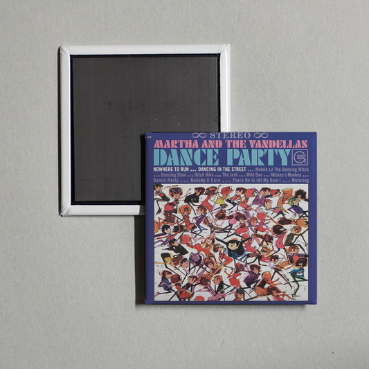 Martha Reeves and the Vandellas - Dance Party Album Cover Fridge Magnet