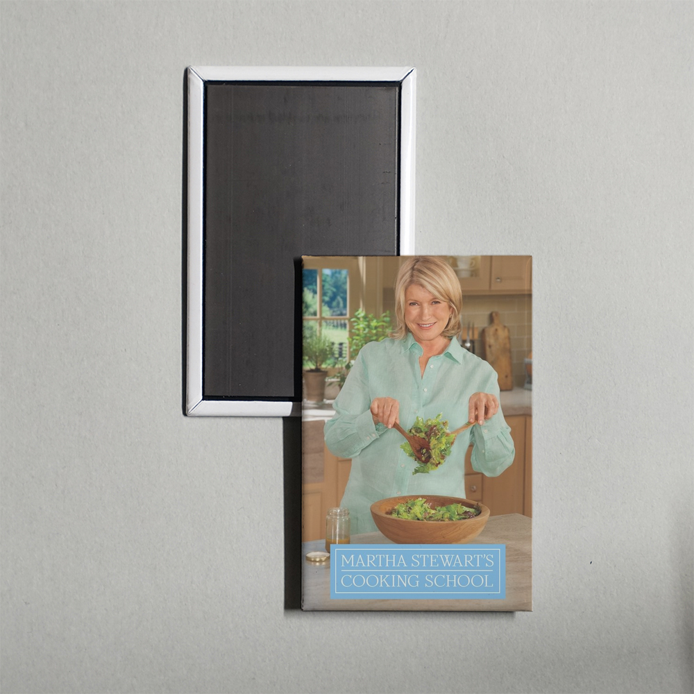 Martha Stewart's Cooking School TV Show Fridge Magnet