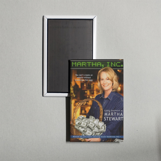 Martha, Inc. The Story of Martha Stewart Mini Movie Fridge Magnet
