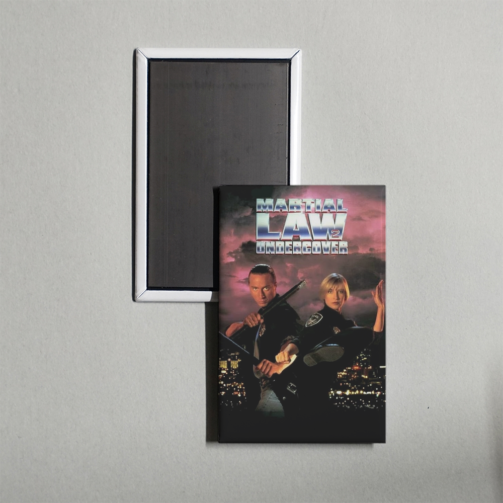 Martial Law II Undercover Mini Movie Fridge Magnet