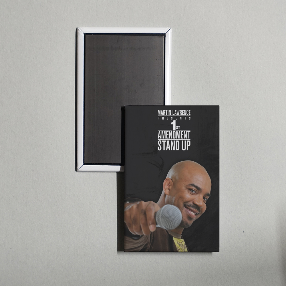 Martin Lawrence Presents 1st Amendment Stand-Up TV Show Fridge Magnet