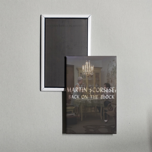Martin Scorsese Back on the Block Mini Movie Fridge Magnet