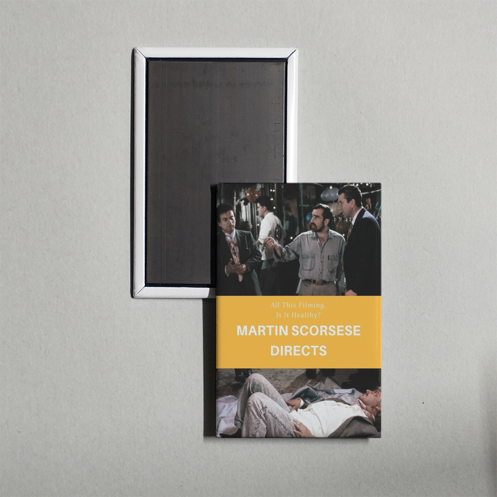 Martin Scorsese Directs Mini Movie Fridge Magnet