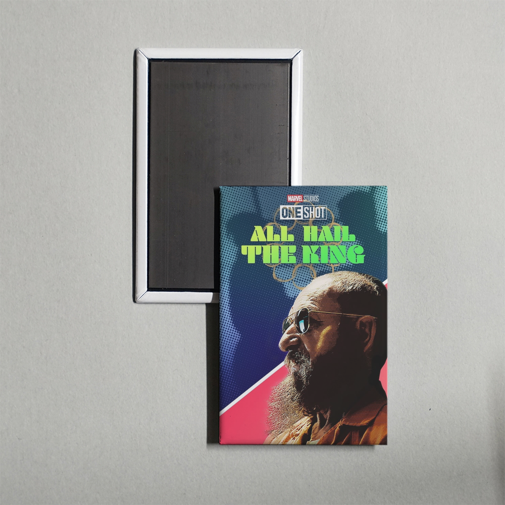 Marvel One-Shot All Hail the King Mini Movie Fridge Magnet