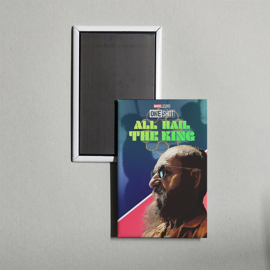 Marvel One-Shot All Hail the King Mini Movie Fridge Magnet