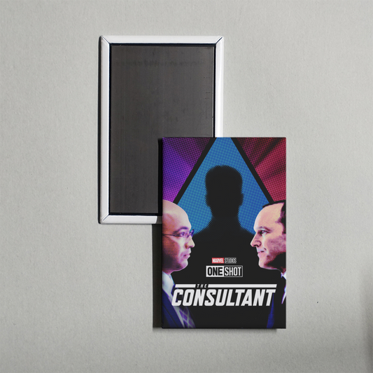 Marvel One-Shot The Consultant Mini Movie Fridge Magnet
