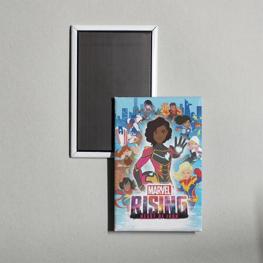 Marvel Rising Heart of Iron Mini Movie Fridge Magnet