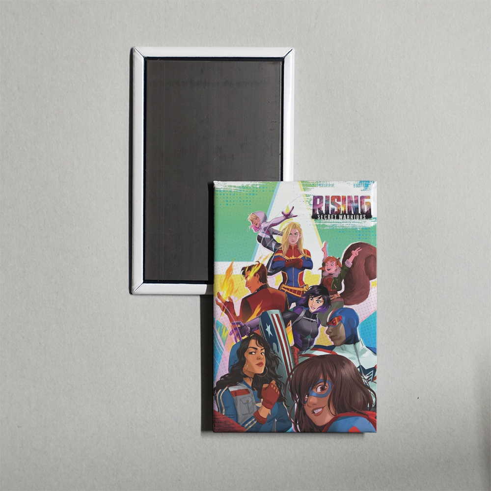 Marvel Rising Secret Warriors Mini Movie Fridge Magnet