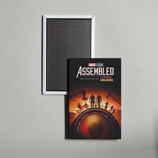 Marvel Studios Assembled The Making of Deadpool & Wolverine Mini Movie Fridge Magnet
