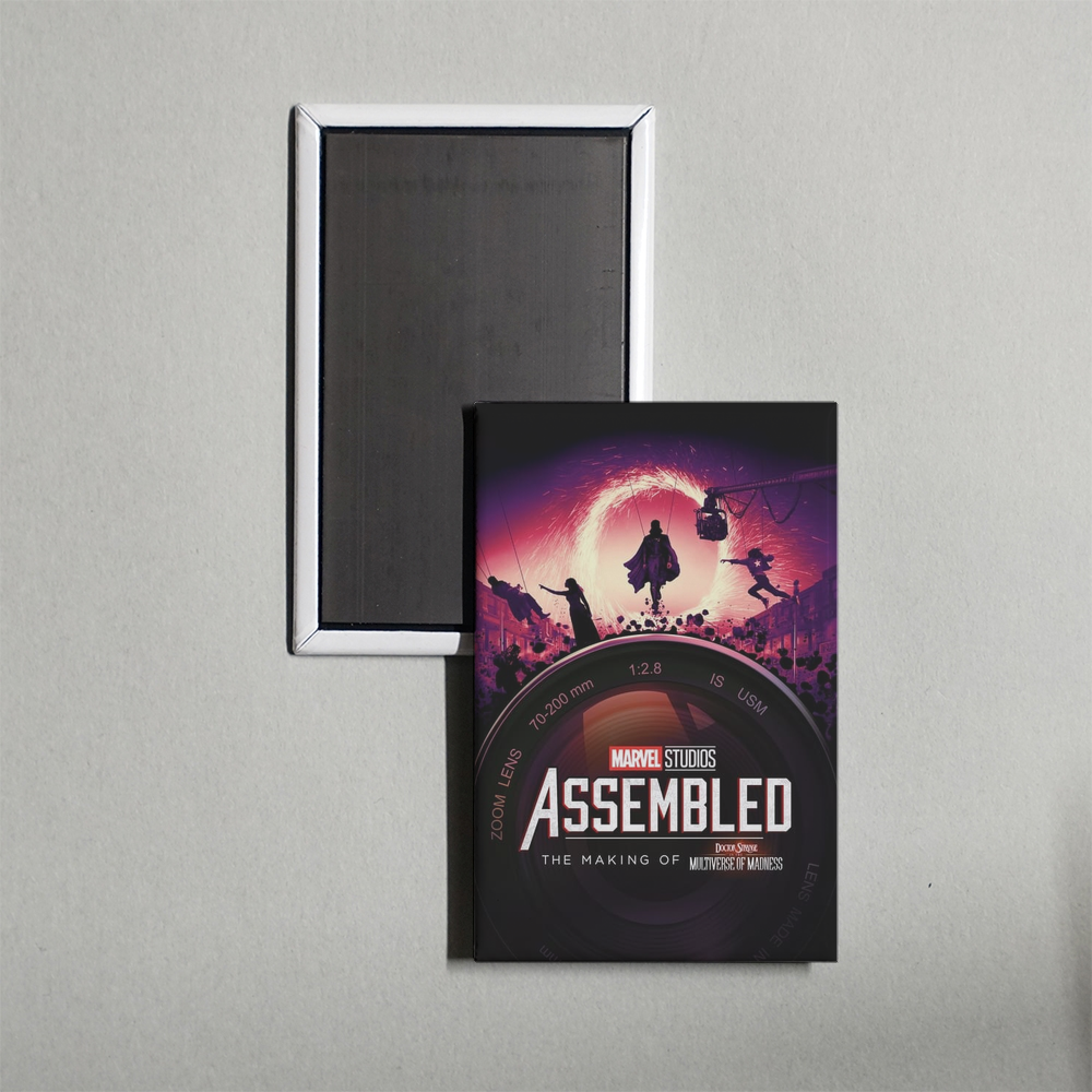 Marvel Studios Assembled The Making of Doctor Strange in the Multiverse of Madness Mini Movie Fridge Magnet