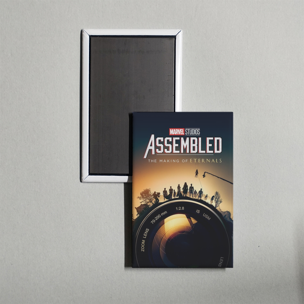 Marvel Studios Assembled The Making of Eternals Mini Movie Fridge Magnet