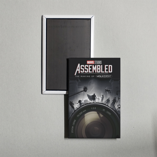 Marvel Studios Assembled The Making of Moon Knight Mini Movie Fridge Magnet