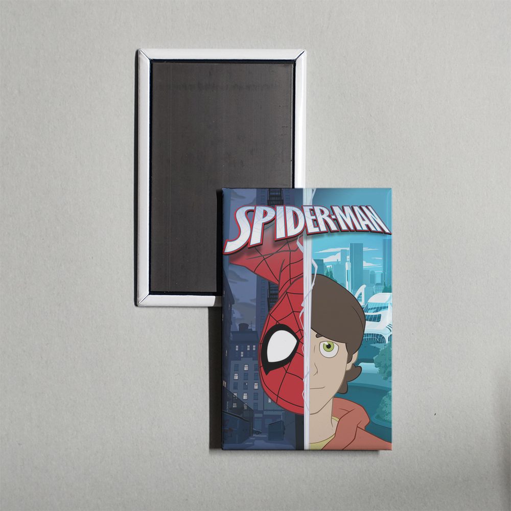 Marvel's Spideran TV Show Fridge Magnet