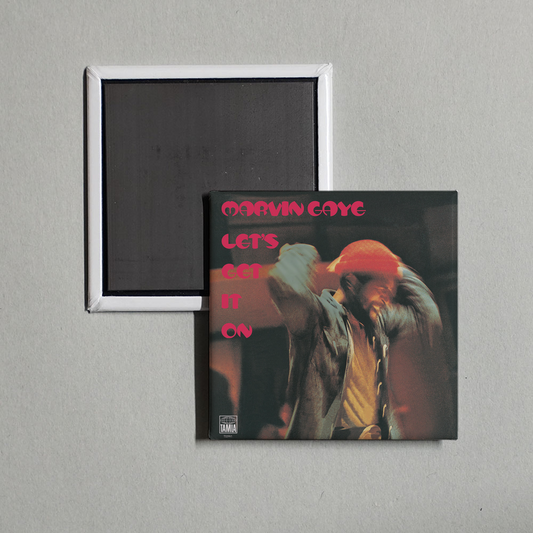 Marvin Gaye - Let's Get It On Album Cover Fridge Magnet