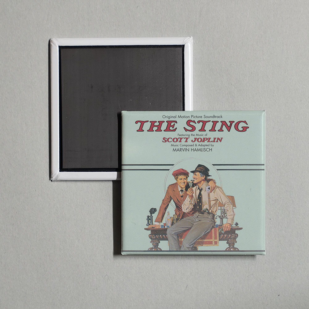Marvin Hamlisch - The Sting Album Cover Fridge Magnet