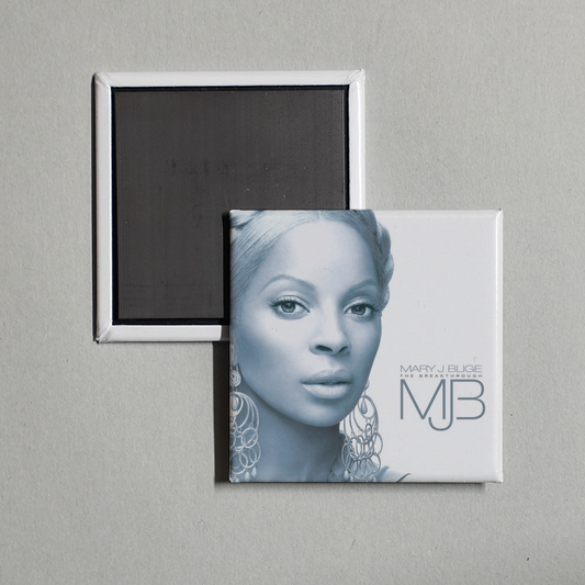 Mary J. Blige - The Breakthrough Album Cover Fridge Magnet