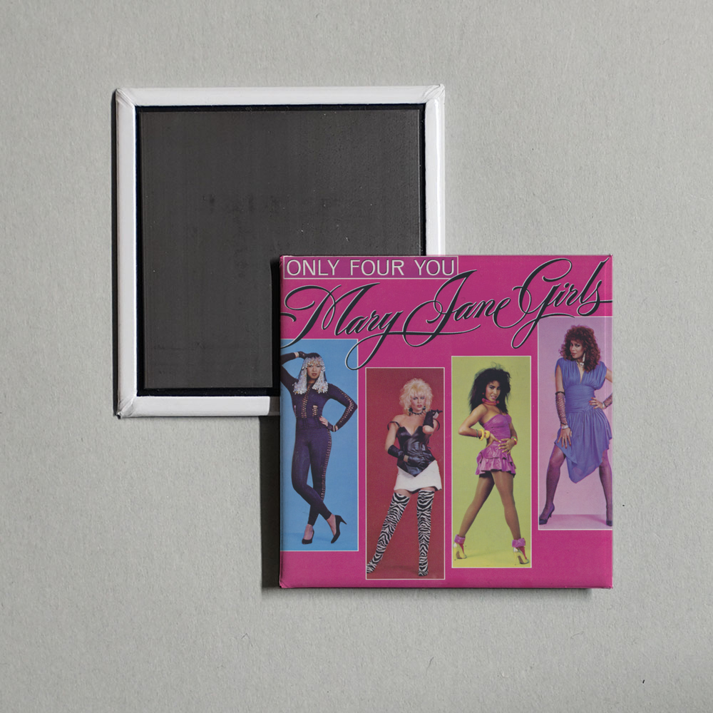 Mary Jane Girls - Only Four You Album Cover Fridge Magnet