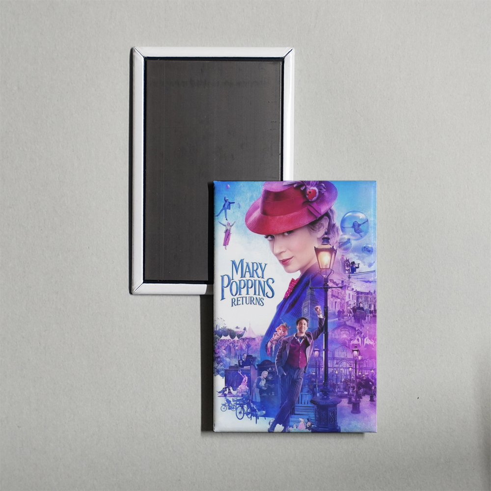 Mary Poppins Returns Mini Movie Fridge Magnet