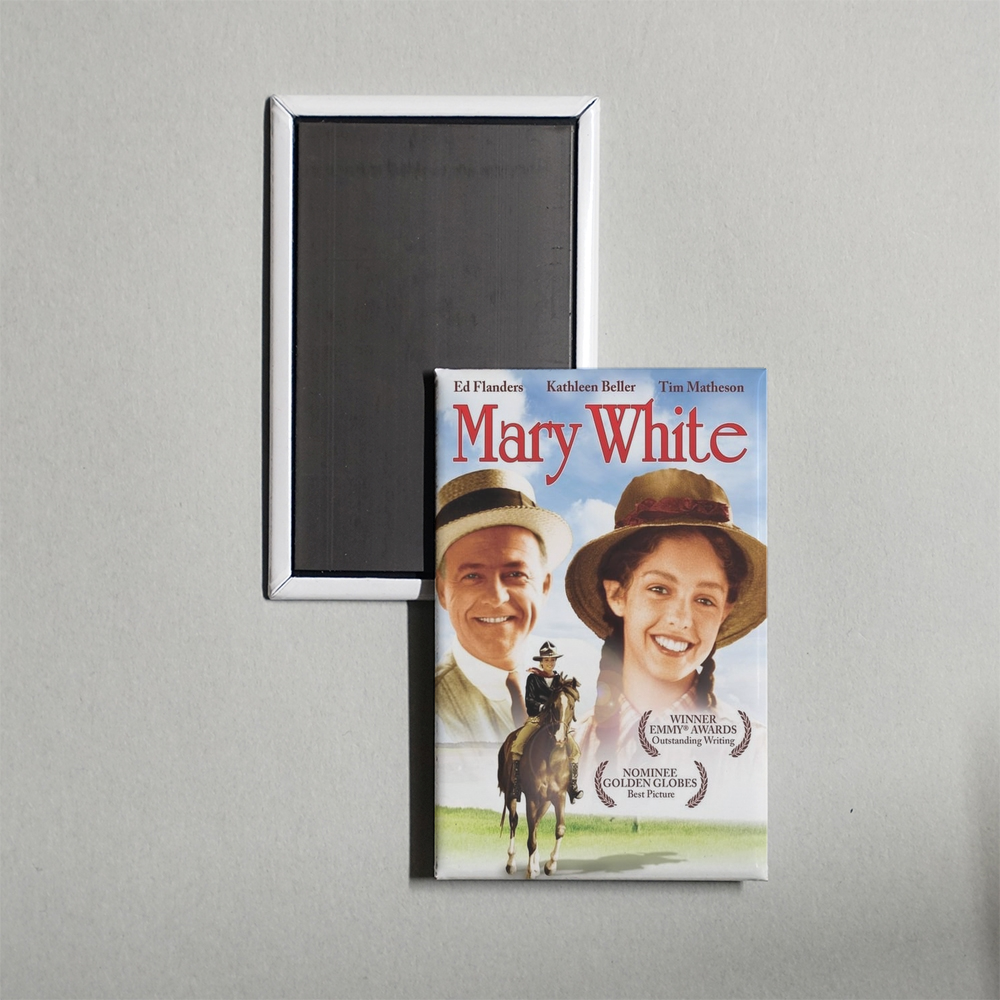 Mary White Mini Movie Fridge Magnet