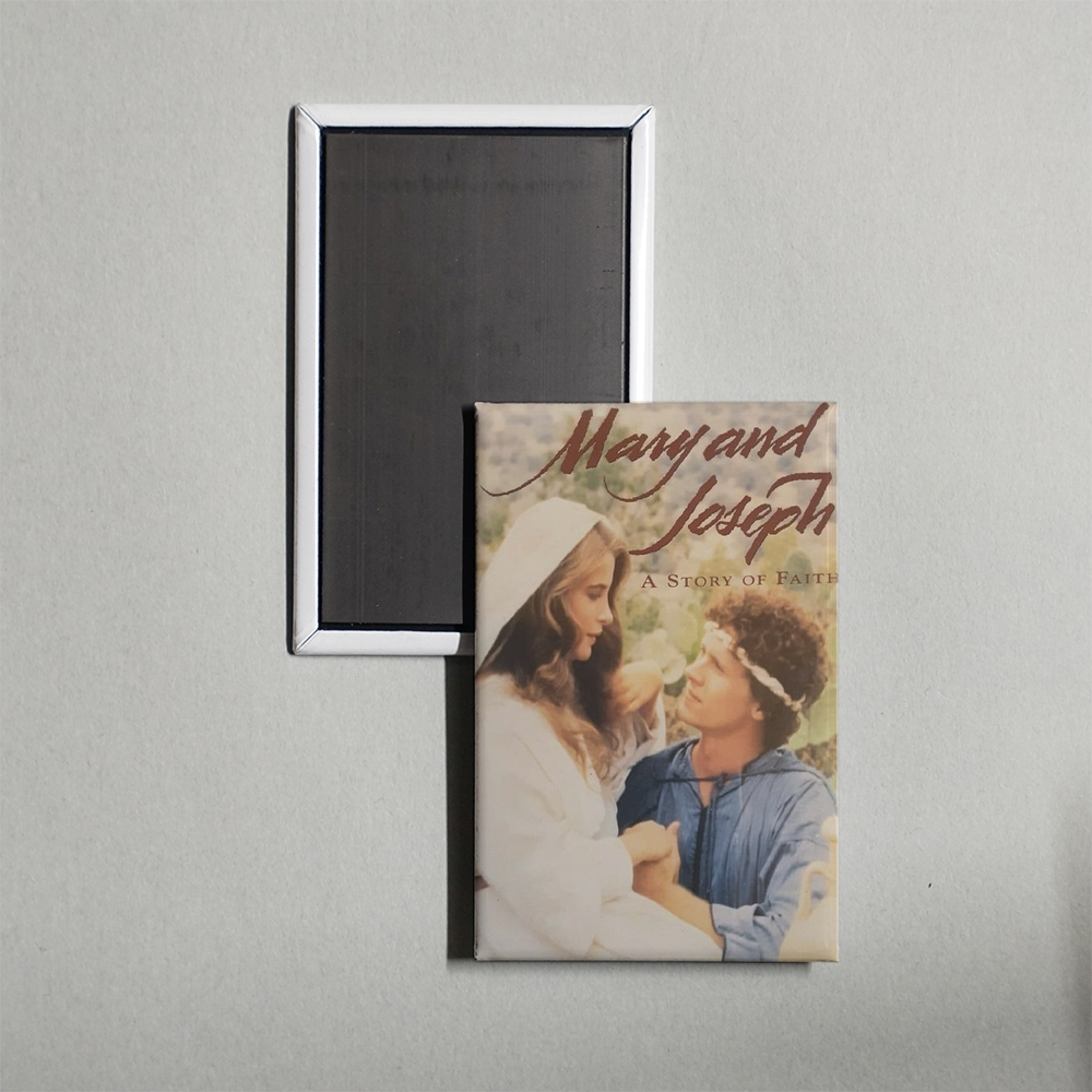 Mary and Joseph A Story of Faith Mini Movie Fridge Magnet