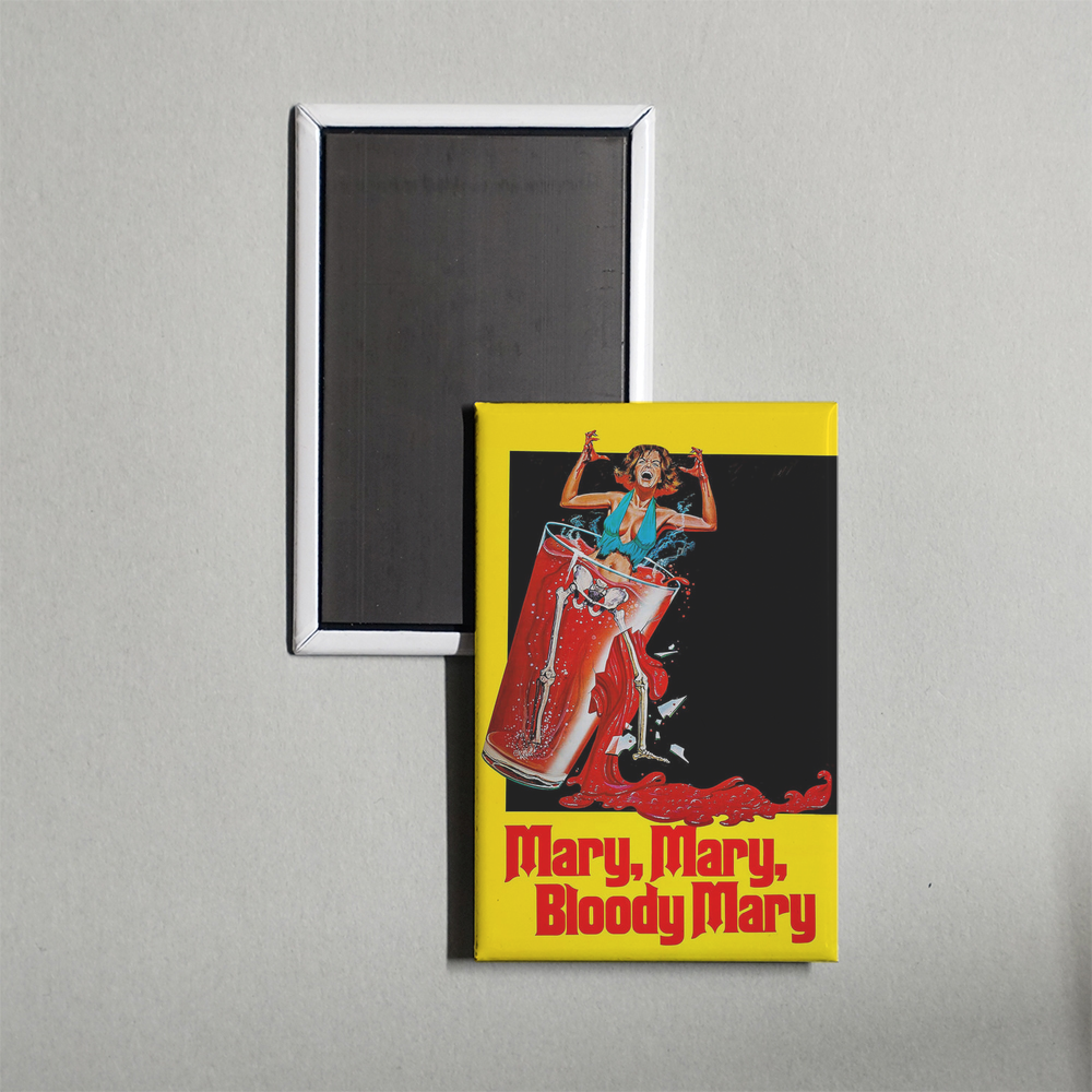 Mary, Mary, Bloody Mary Mini Movie Fridge Magnet