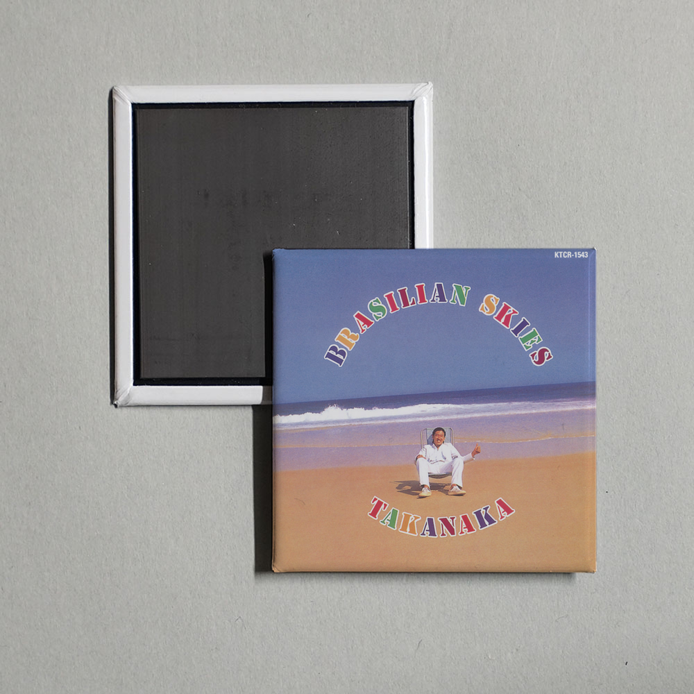 Masayoshi Takanaka - BRASILIAN SKIES Album Cover Fridge Magnet