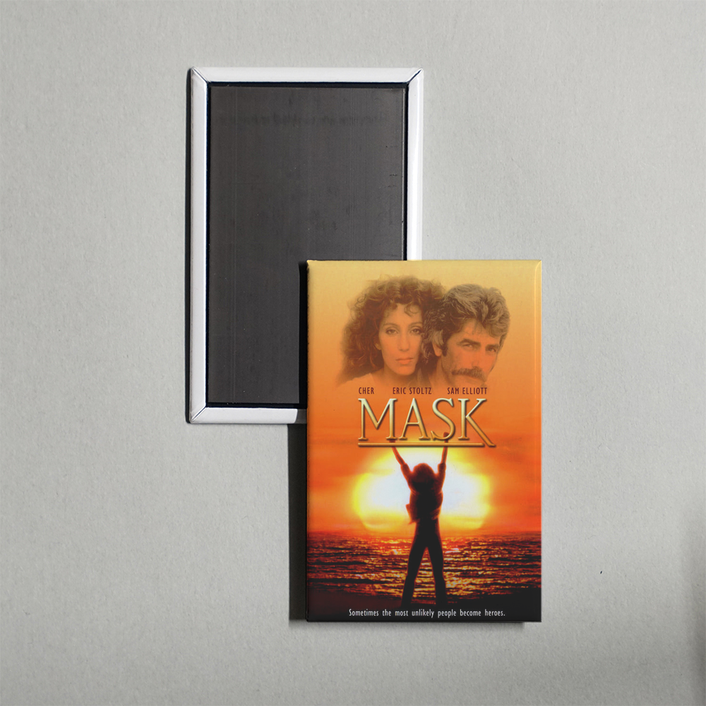 Mask Mini Movie Fridge Magnet