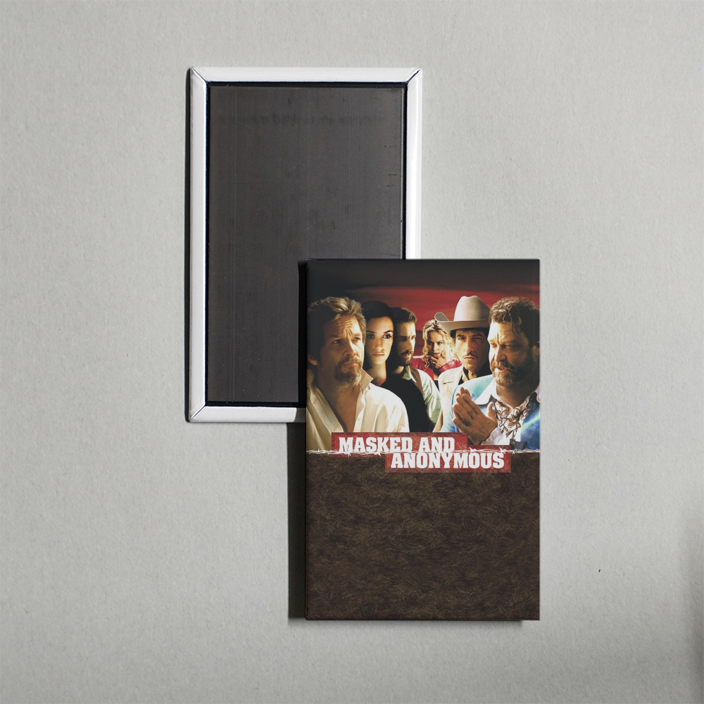 Masked and Anonymous Mini Movie Fridge Magnet