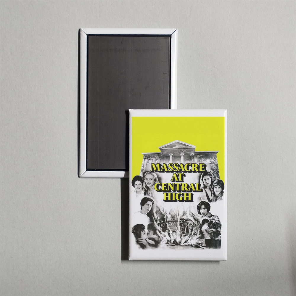 Massacre at Central High Mini Movie Fridge Magnet