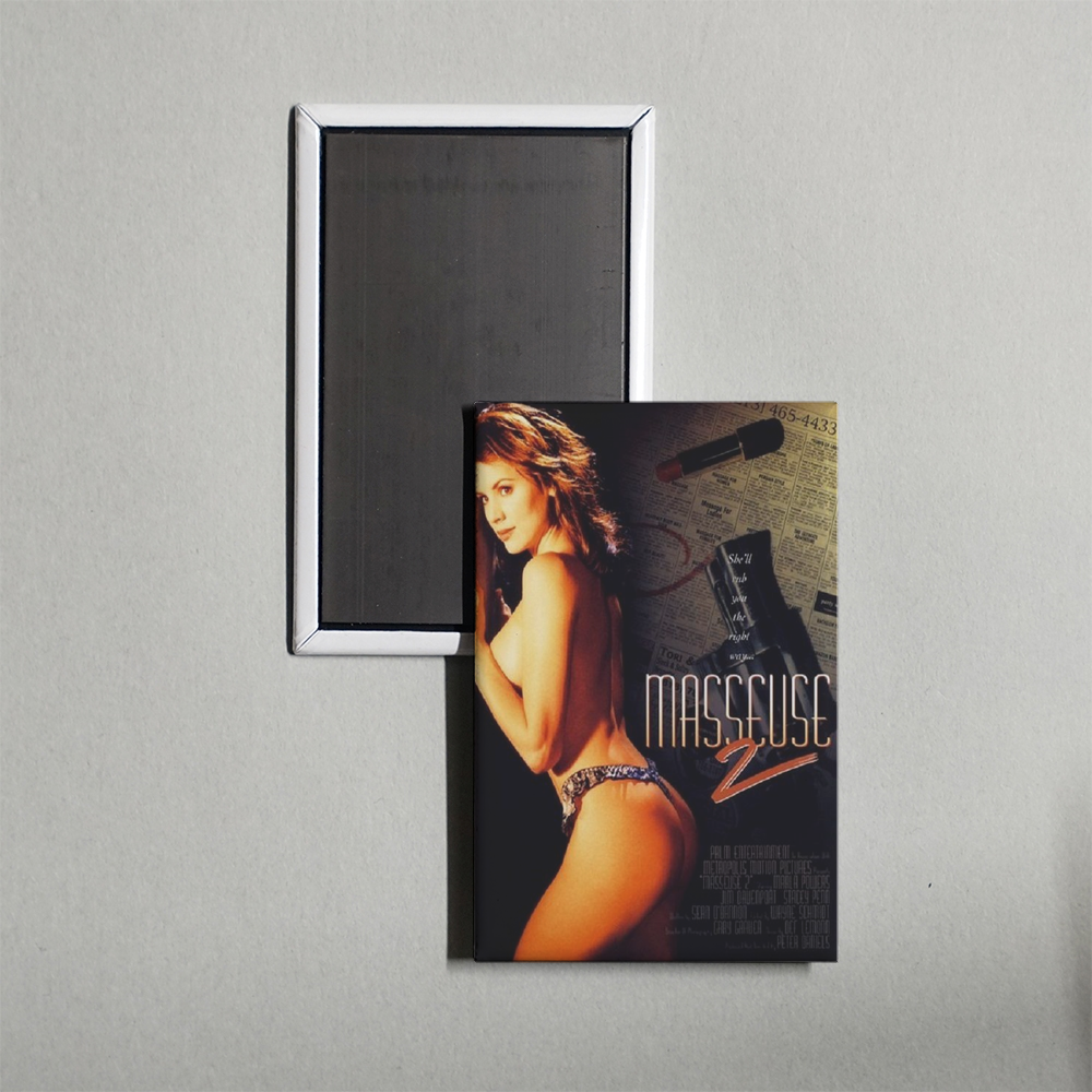 Masseuse 2 Mini Movie Fridge Magnet