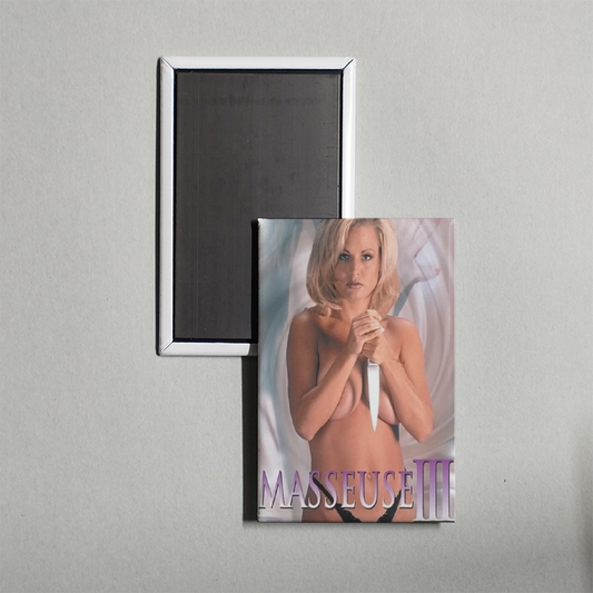 Masseuse 3 Mini Movie Fridge Magnet