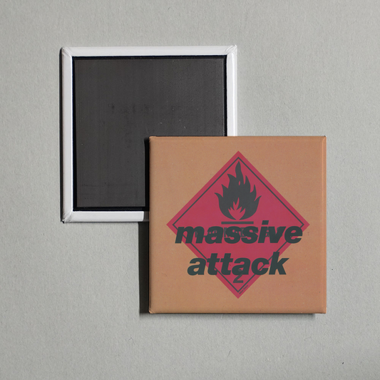 Massive Attack - Blue Lines (2012 MixMaster) Album Cover Fridge Magnet