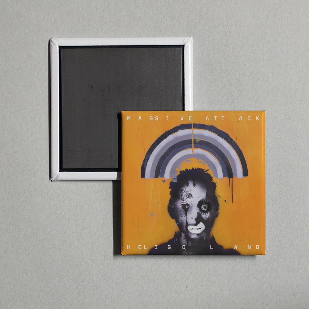 Massive Attack - Heligoland Album Cover Fridge Magnet
