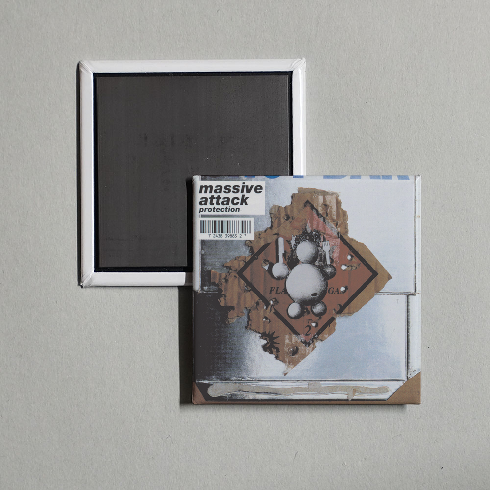 Massive Attack - Protection Album Cover Fridge Magnet