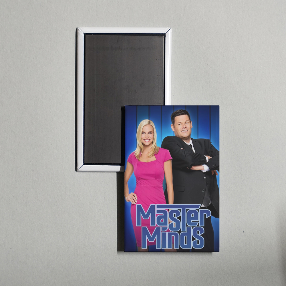 Master Minds TV Show Fridge Magnet