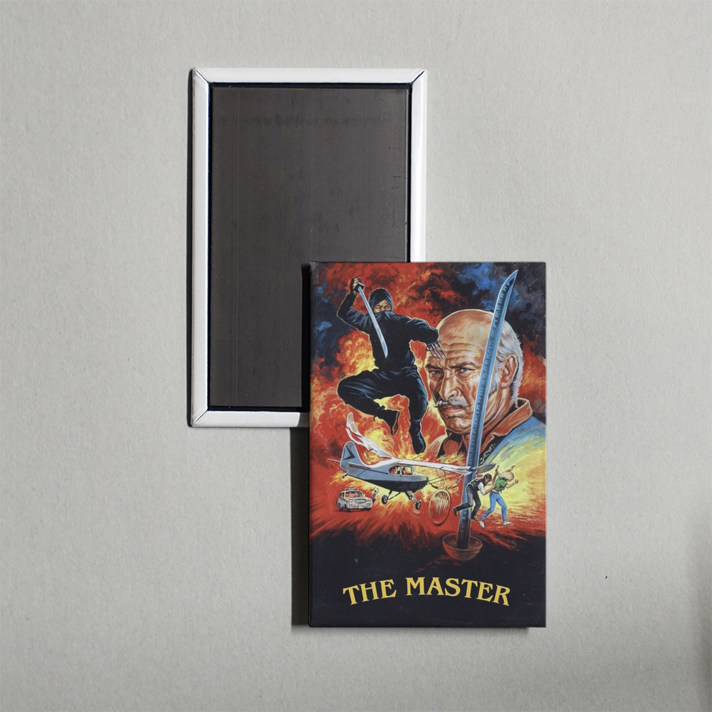 Master Ninja Mini Movie Fridge Magnet