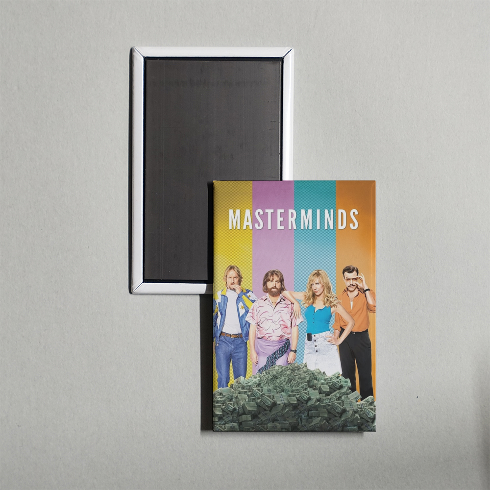 Masterminds Mini Movie Fridge Magnet